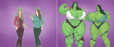 Two suburban She-Hulks want you, and by ANY MEANS NECESSARY?!