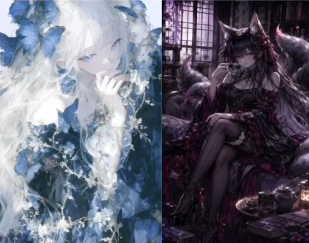 Feiyue & Cangxue: Black Fox and White Butterfly