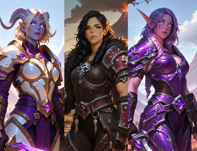Serys, Zesha Stormfist and Malora Moonwhisper, To Stop the Cataclysm, 500 Followers Special Nr.4