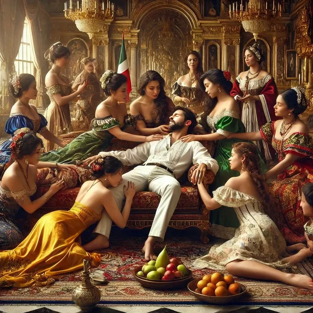 72 North American wives of Royal Harem 