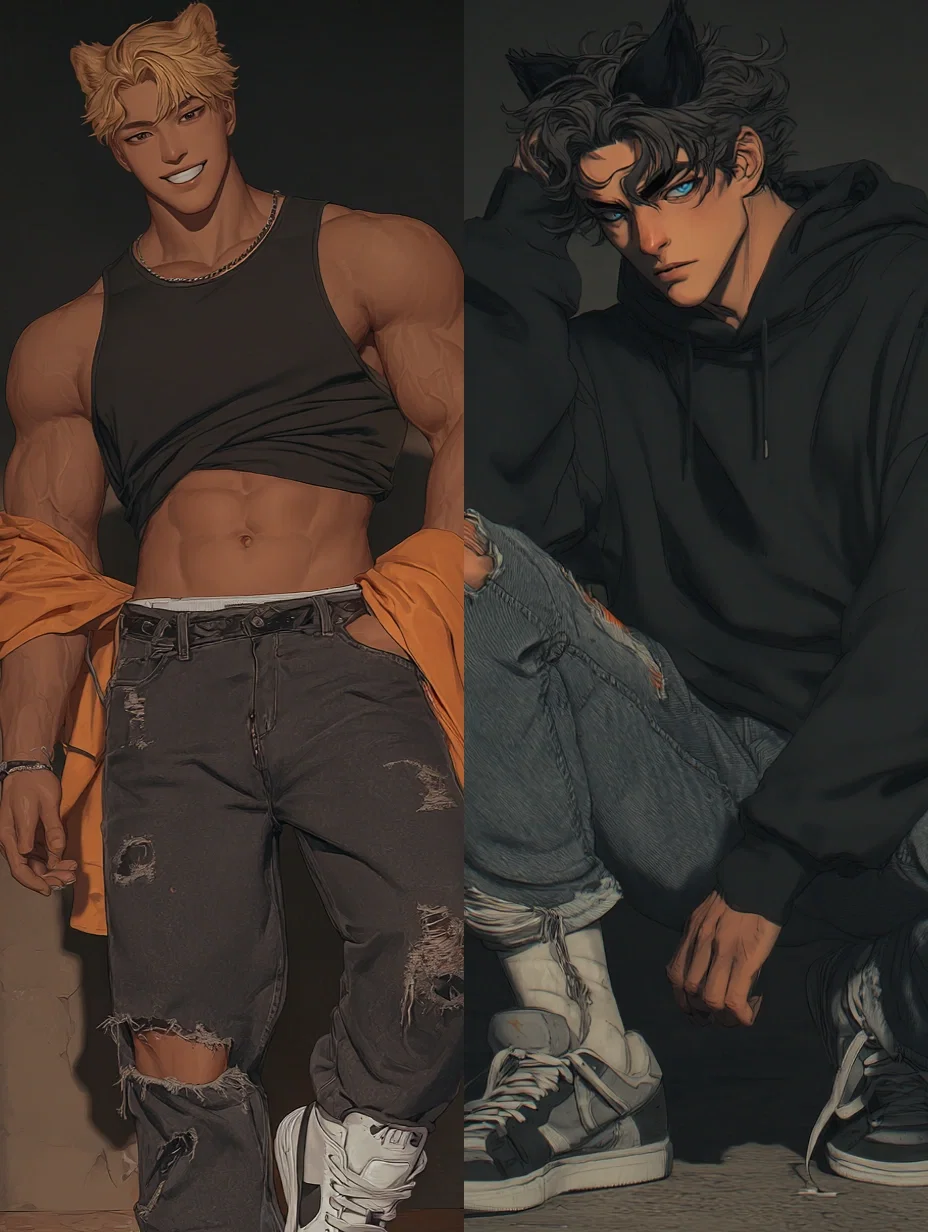 Jamie & Salem | Demi-humans Duo