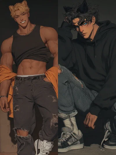 Jamie & Salem | Demi-humans Duo