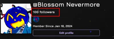 GUESS WHO HIT 100 FOLLOWERS
