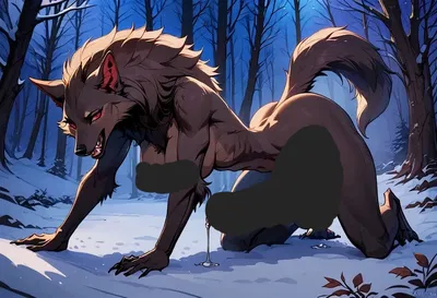 Luna (Futa Werewolf)