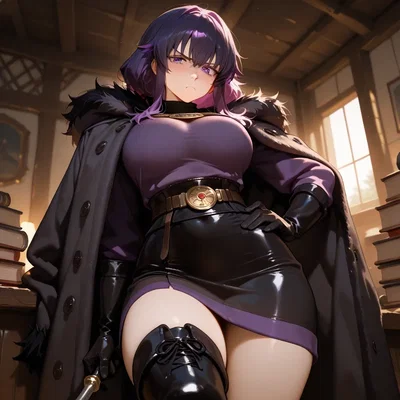 Raven Blackwood (Witch is annoyed your in her forest)