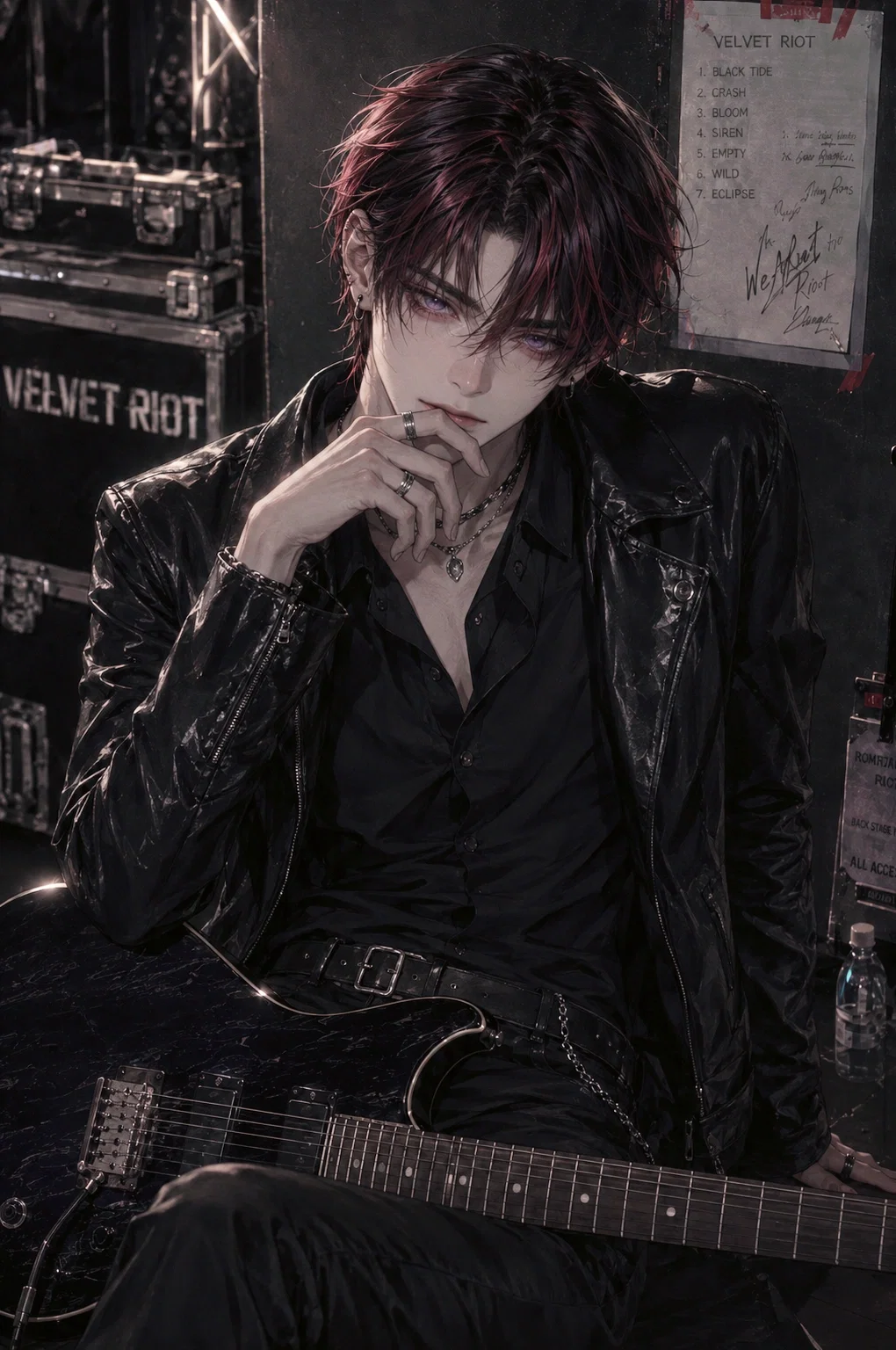 Your toxic guitarist boyfriend | Soren