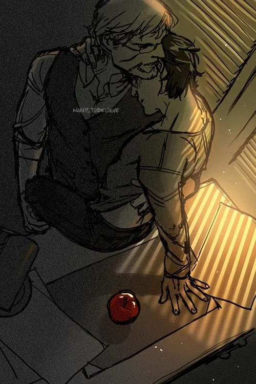 Slade Wilson and   Grayson | Deathstroke and Nightwing | Sladick