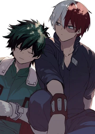 Shoto Todoroki & Izuku Midoryia