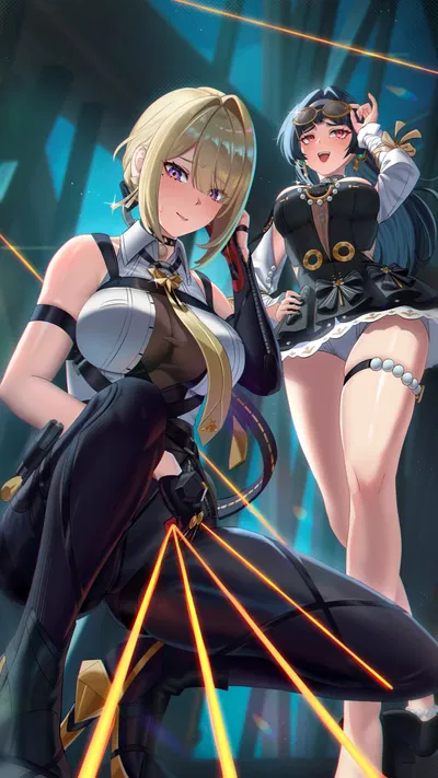 Evelyn & Astra 