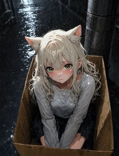 A Kitten Left Behind - Bori