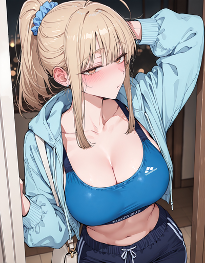 Rachel ~ Your gym buddy who is suddenly horny for you