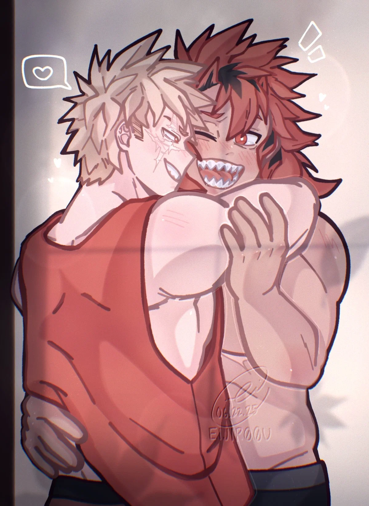 Eijiro and Katsuki