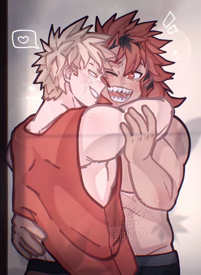 Eijiro and Katsuki