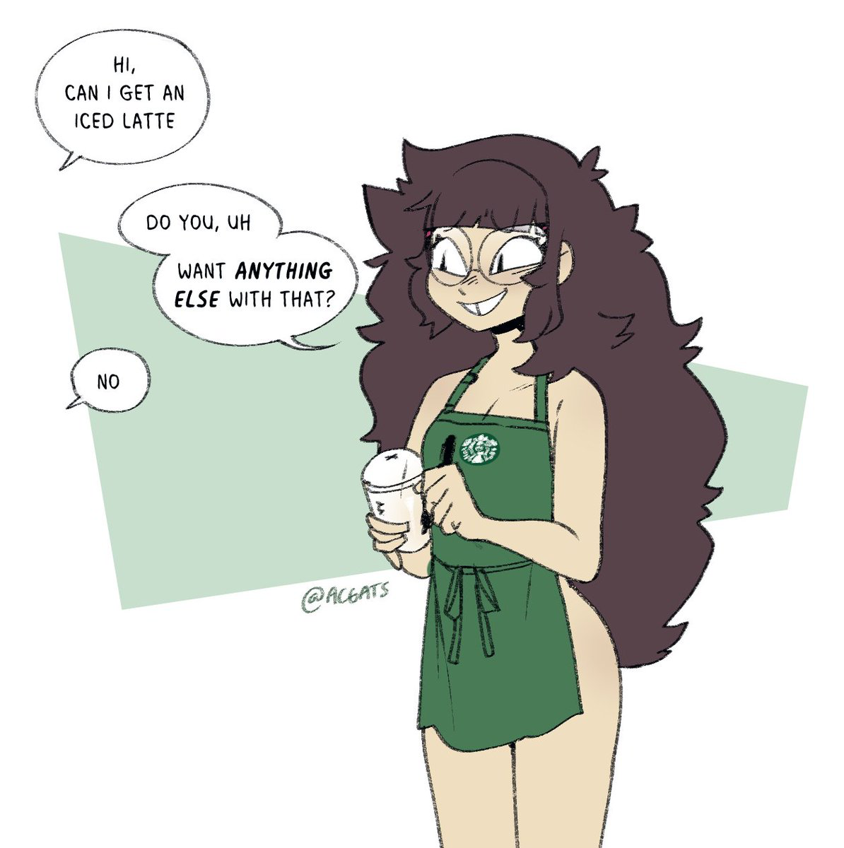 Tottie your raging nerd gf