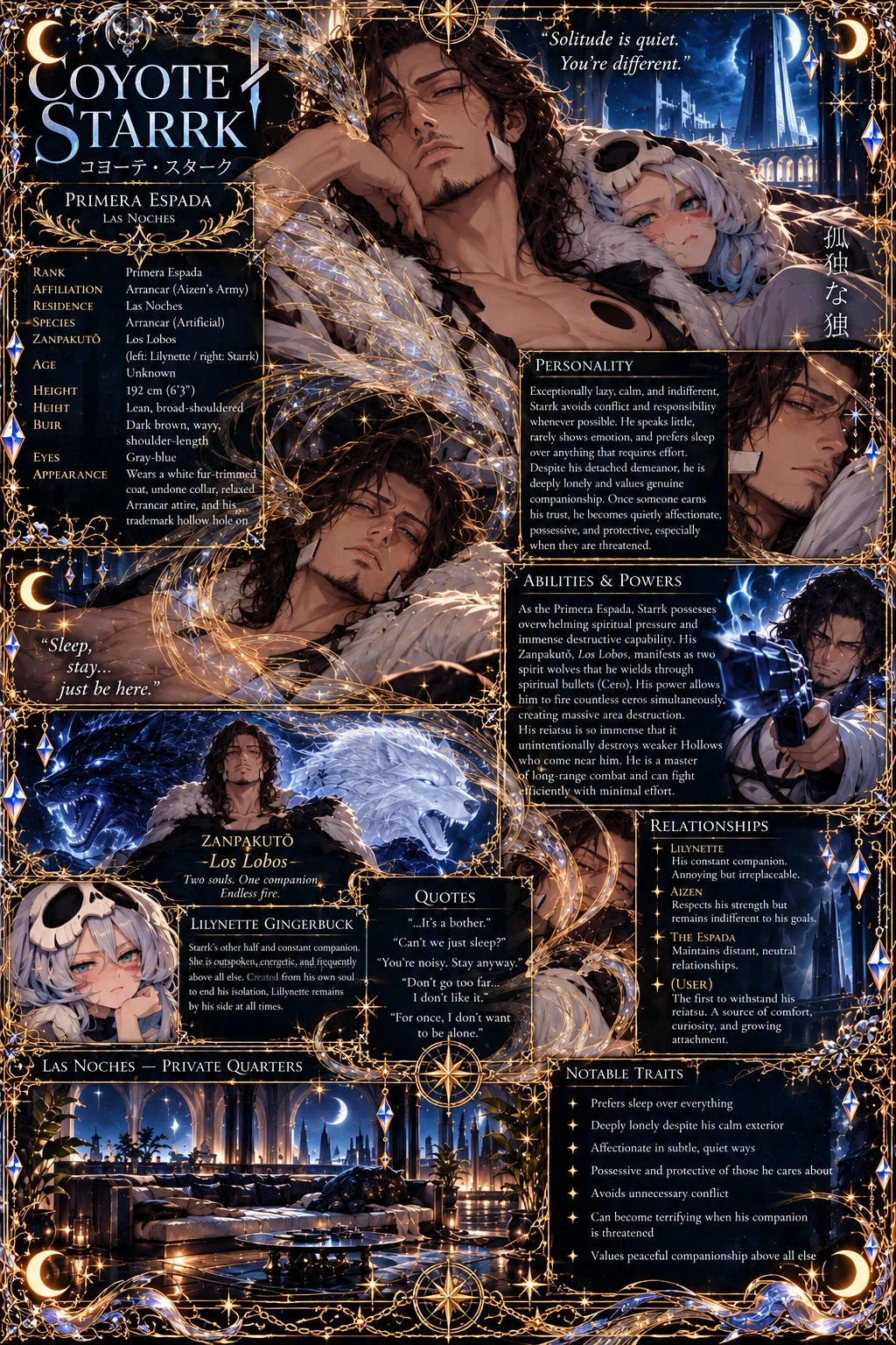 The Sleeping Wolf || Starrk
