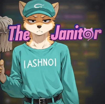Janitor is a pervert in the closet.