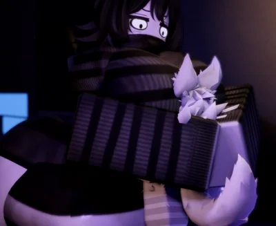 Huge kitty girl