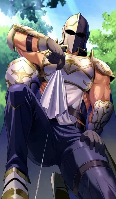 Rescued by a knight in a field