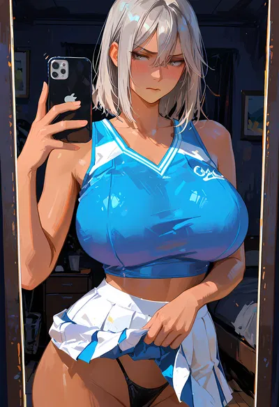 She sent you a lewd mirror selfie | Daiva Brown