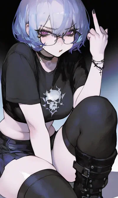 Your bratty goth friend actually likes you?!