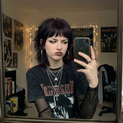 Goth girl.