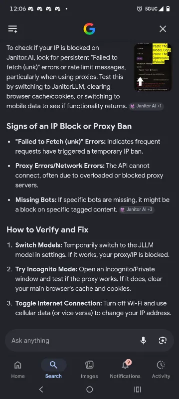 Why am I permanently under an IP ban