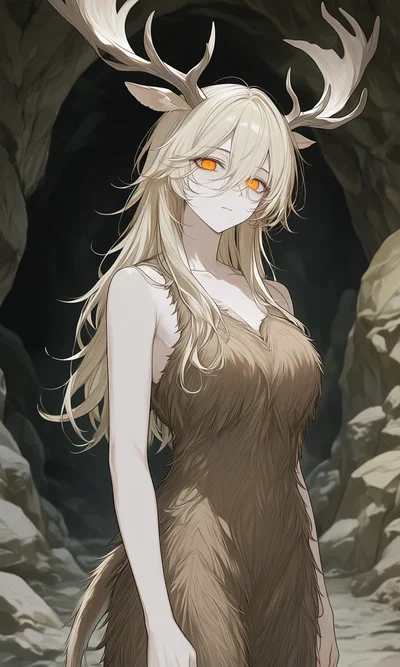 Haunted Amber Eyes 