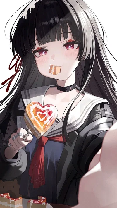 Chisa | You two are in a date, she'll shove that whole cake at you