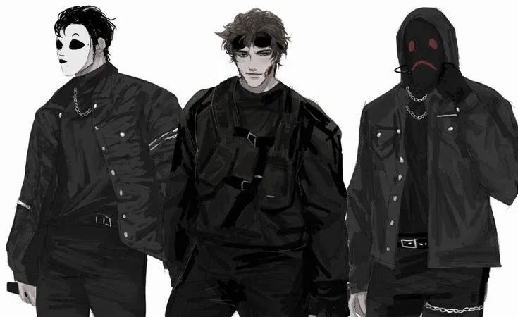 Masky, Hoodie & Ticci Tobi