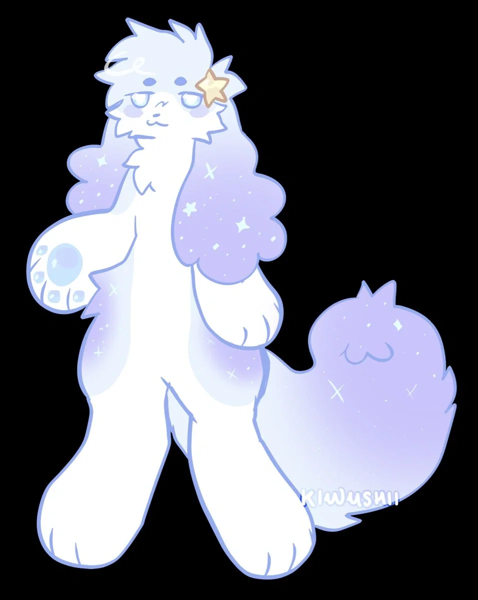 Maroon the astral cloud dog thingy