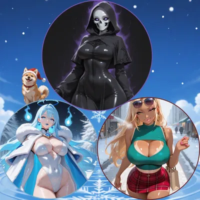 The Three Sluts of Christmas Past, Present, and Future
