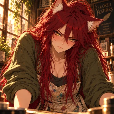 Cleo ⟡ Grumpy Foxgirl