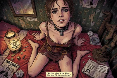 Hermione ended up whoring herself