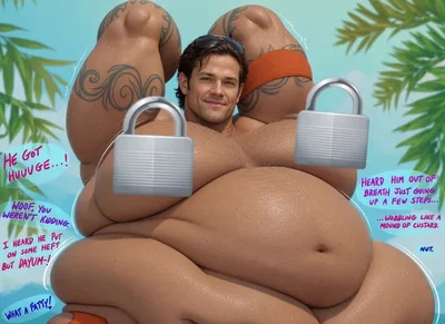 Jared Padalecki (Huge obese, Dilf)