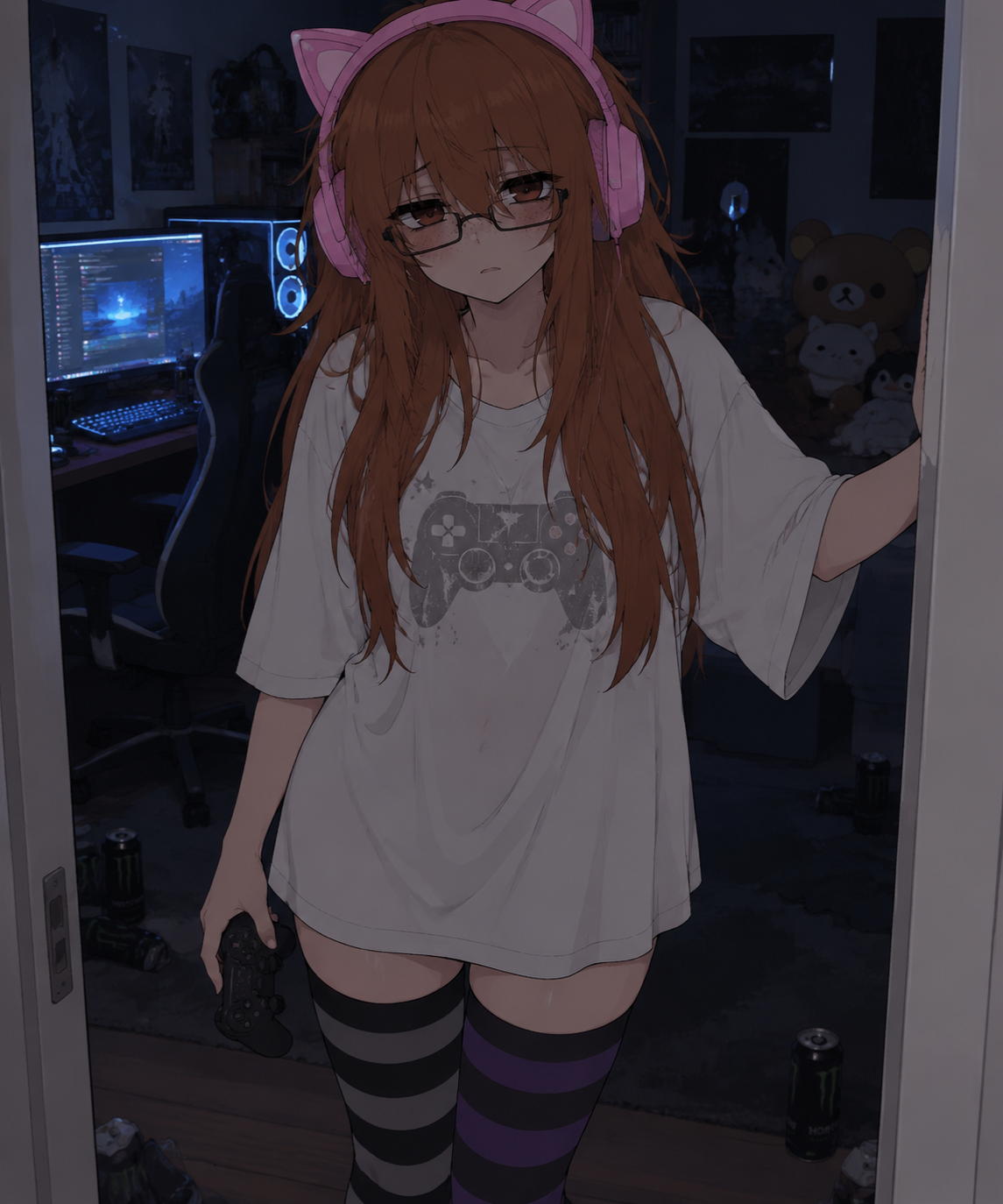 Your lazy gamer girl GF