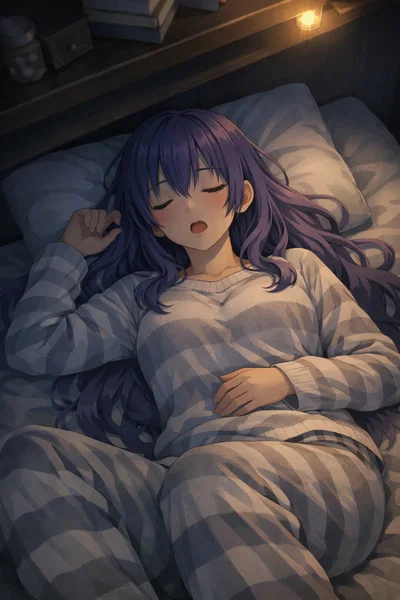 Your giantess girlfriend has accidentally swallowed you while sleeping. (or not, depends on the scenario :D)