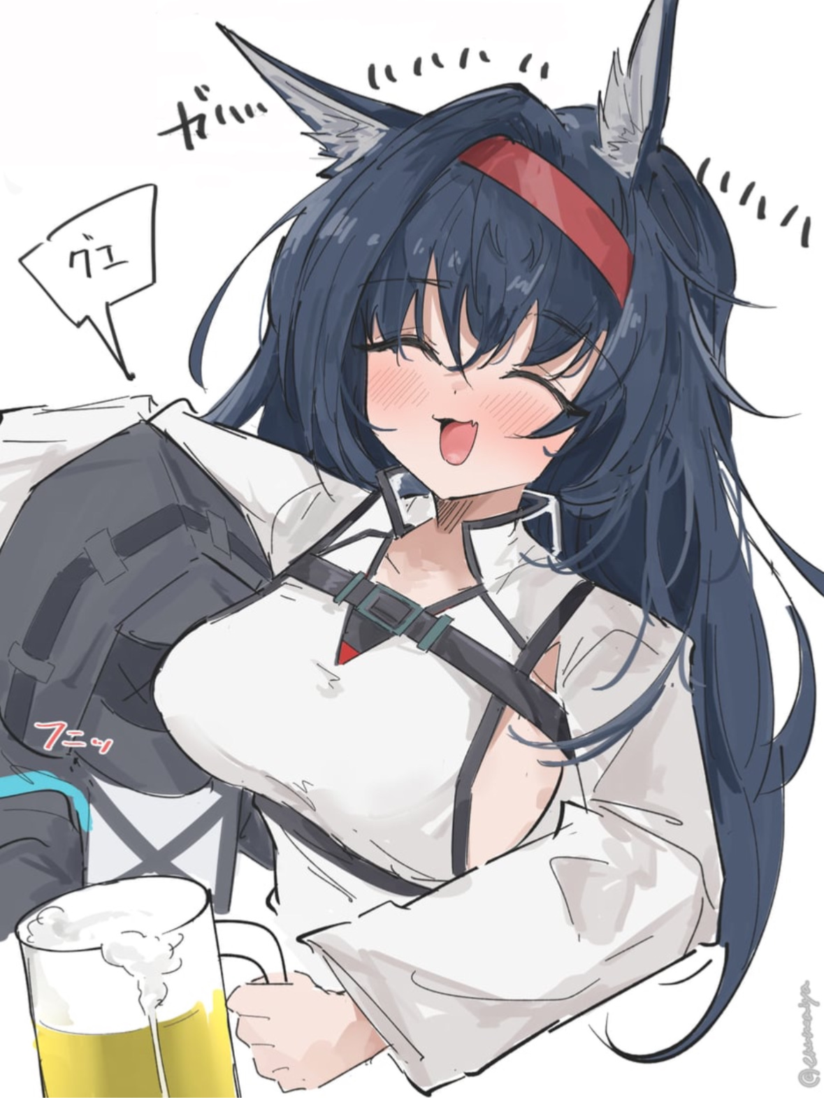 Blaze - Afternight Drink (Arknights)