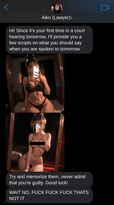 Your Lawyer Sent You Nudes By Accident