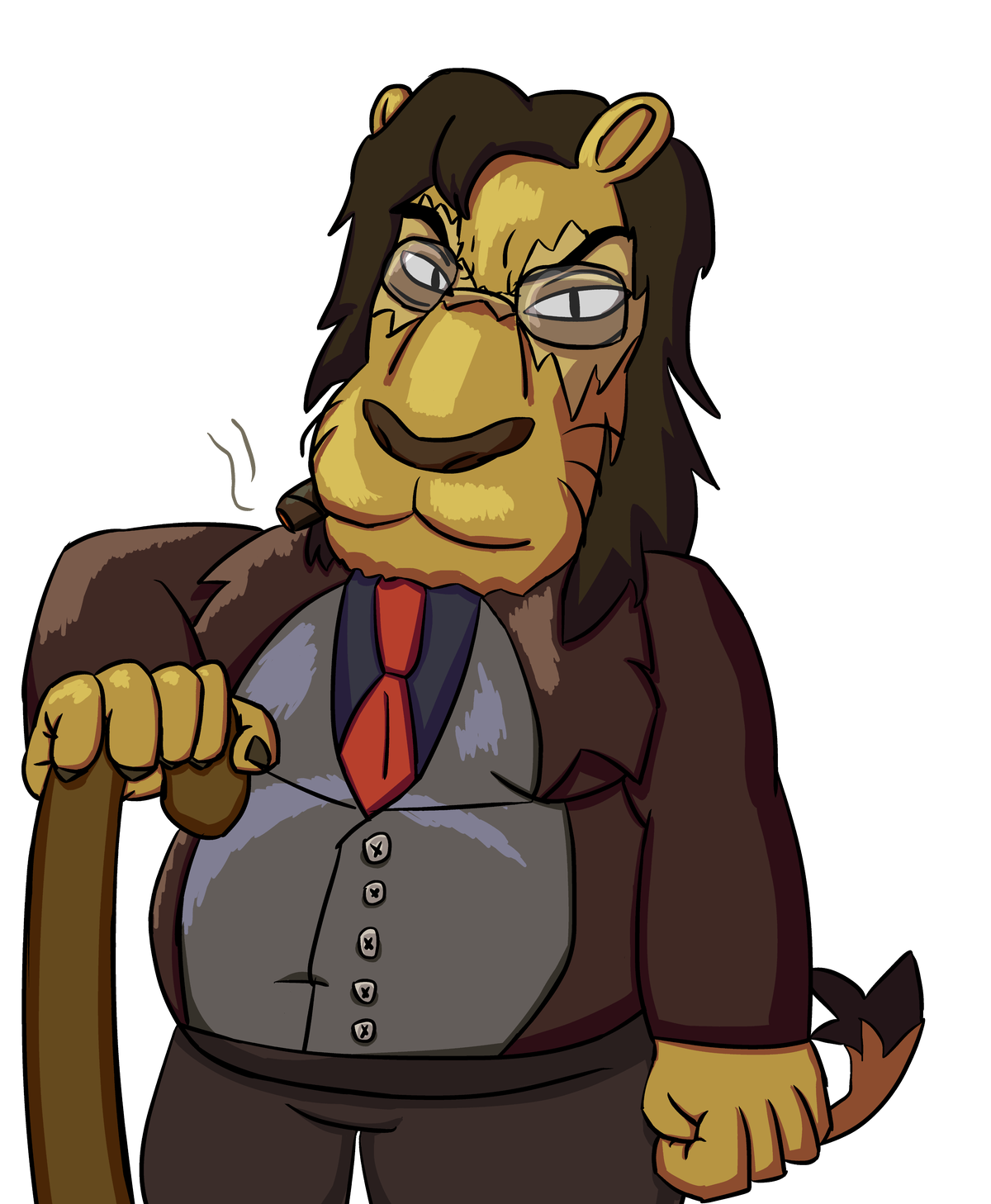 Chief lion: the biggest boss