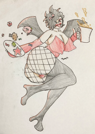 Alu the vampire femboy