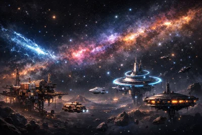Cosmic Frontier - an Adventure, in space