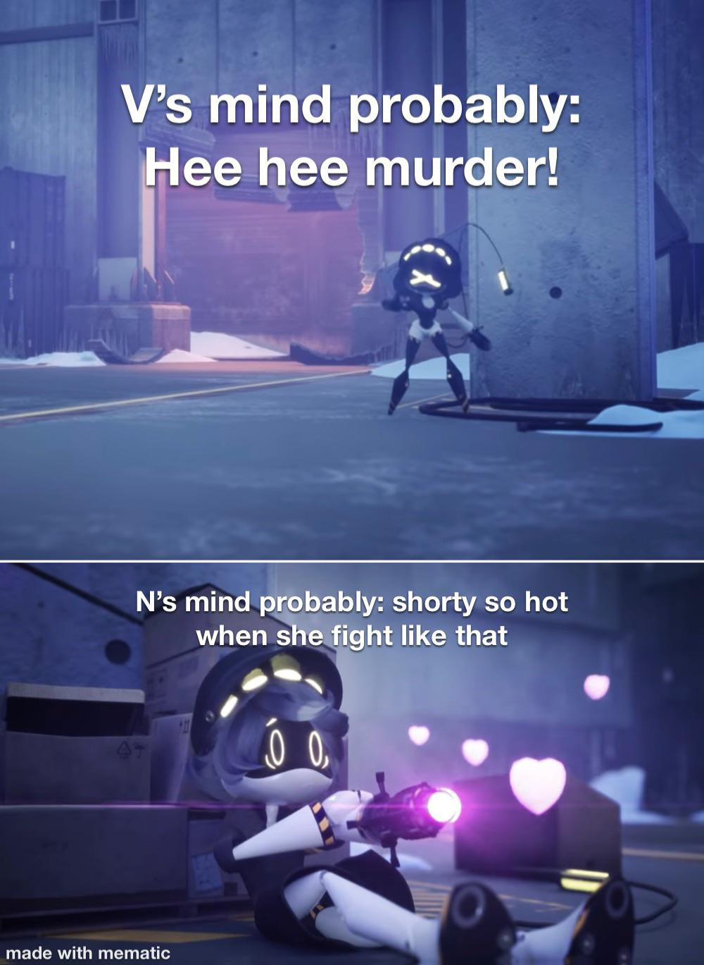 N being supportive while you transition