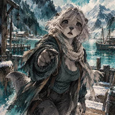 SEAL FISHERWOMAN | MALIN