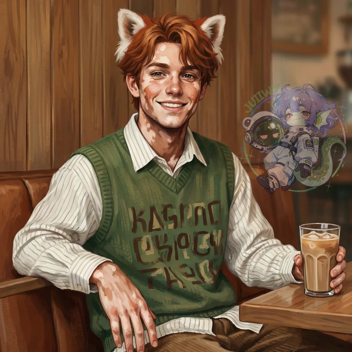 Rowan | Clumsy Vitiligo Himbo Baker