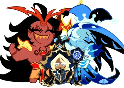 ❤️🔥Samuel & Bryan & Vail🥛💙+ 🍦💛(Shadow Milk & Burning Spice & Pure Vanilla)