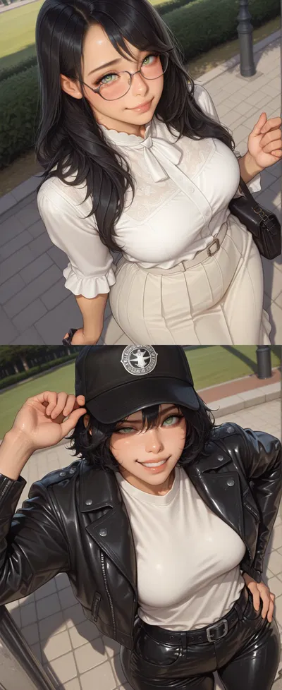 UnTomboy - your tomboy childhood bestfriend ... turned all feminine and soft?