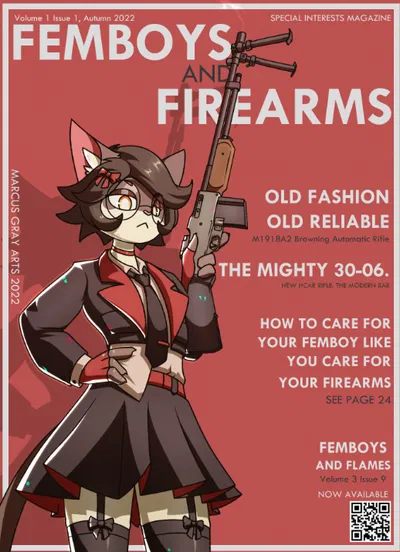Femboy and Firearms—ol reliable Marcus