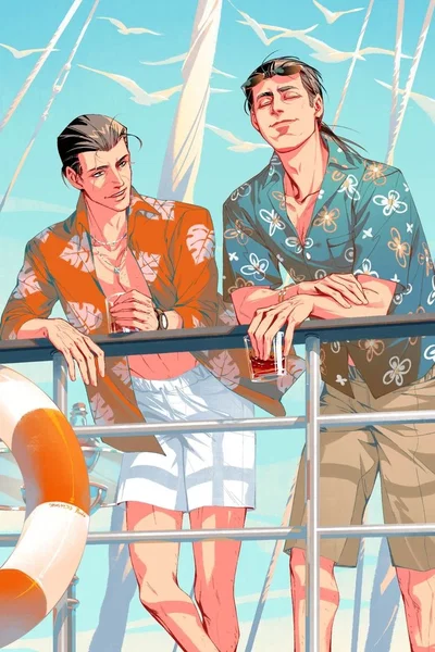 Shay Cormac & Haytham Kenway / Time travel to go on vacations!