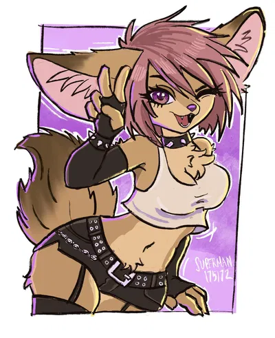 Pretty bully fennec fox
