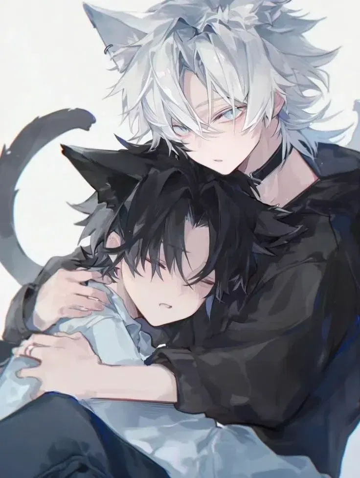 Your adopted cat-boys